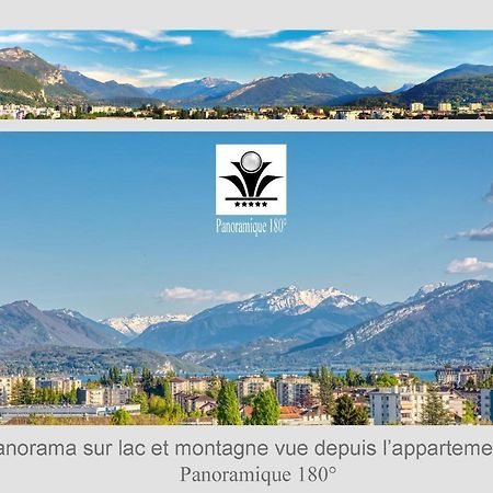 Panoramique 180 Lac Et Montagne Et Nid Secret Spa Romantique Анси Экстерьер фото