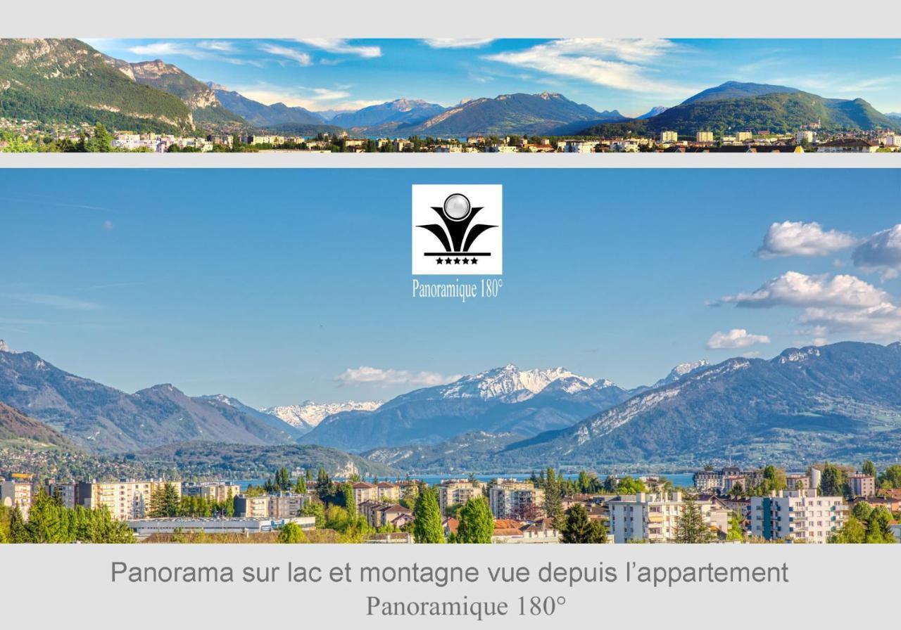 Panoramique 180 Lac Et Montagne Et Nid Secret Spa Romantique Анси Экстерьер фото